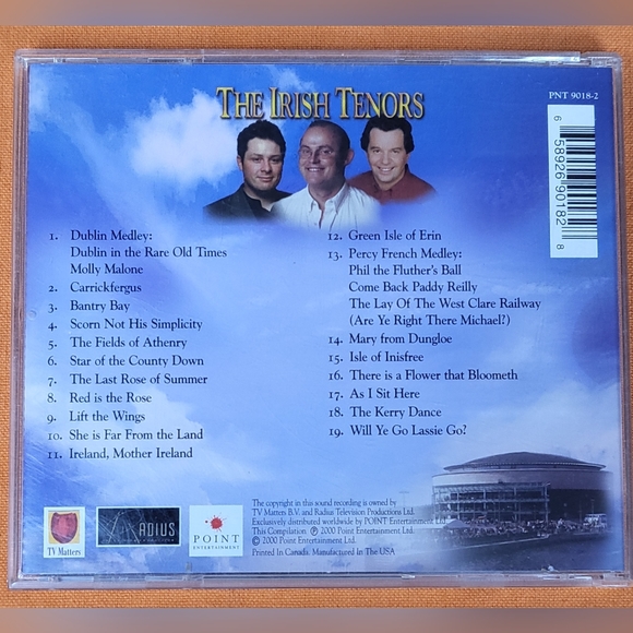 The Irish Tenors in Belfast audio music CD EUC - Picture 2 of 3